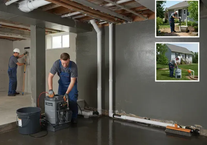 Basement Waterproofing and Flood Prevention process in Meraux, LA